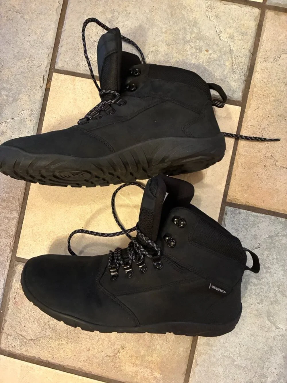 Groundies black size 44 waterproof boots